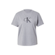 Calvin Klein Jeans Majica CLSSC pegasto siva/črna/bela