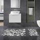 Lessentiel Maison Set 2 prostirke za kupatilo Sivi