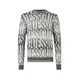 GUESS Pulover JOSHAWA siva/svetlo siva/temno siva