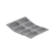Silicone mold for 8 madlenes, 21 x 17.6 cm - de Buyer brand