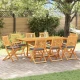 Sklopiva stolica s jastukom 8 pcs Siva 49 x 57,5 x 92 cm