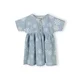 MINOTI Obleka moder denim / svetlo modra