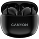 Canyon TWS-5 bluetooth headset, type-C, black ( CNS-TWS5B )