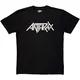 Anthrax Logo Mono Black 2XL Majica