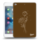 Crna silikonska maskica za Apple iPad mini 4 - Brown flowers