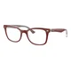 Ray-Ban RX5285 5738 ONE SIZE (53) Rdeča/Kristalna