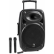 auna Streetstar 12 Mobilna PA-naprava 12 Subwoofer Trolley BT USB/SD/MP3 UKW AUX (Sky-199.510)