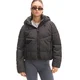 Cropp - Prošivena puffer jakna s kapuljačom - CRNO