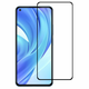 9H kaljeno zaščitno steklo za Xiaomi (Mi)11 Lite 5G (NE) | Črn rob, Full Glue