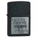 ZIPPO upaljač BLACK CRACKLE 363