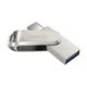 SanDisk Ultra Dual Drive Luxe pogon USB 128 GB USB Type-A / USB Type-C 3.2 Gen 1 (3.1 Gen 1) Nerjaveče jeklo