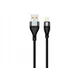 shumee B16 jellico Lightning kabel 3.1A 1M črne barve