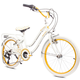 Dječji bicikl Heart 20 bijelo-zlatni 6 brzina