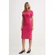Calvin Klein Cocktail obleka LV044D063G Roza Slim Fit