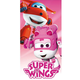 Cerda Brisača Super Wings pink 70/140