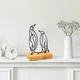 Atelier Del Sofa Dekorativna figura Pingu, 26x8x17 cm, Crna