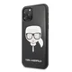 Maska za telefon Karl Lagerfeld Double Layers Glitter za iPhone 11 Pro Max 6.5 crna ( KLHCN65DLHBK)