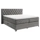 Modern Living Postelja Boxspring Carmen, Siva, 180x200