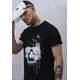 Mister Tee Majica Waterpaint Skull Tee, črna