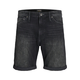 JACK & JONES Kavbojke JJIRICK JJIEVAN črn denim