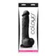 Colours Pleasures Large crni dildo sa testisima većih dimenzija NSTOYS0077/ 6599