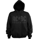 AC/DC Kapuco Back In Black Unisex Black S