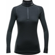 Devold Termo spodnje perilo Duo Active Merino 210 Zip Neck Woman Black M