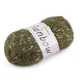 Pletena preja mohair Rainbow 100 g - (01-8) kaki zelena
