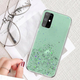 Nemo HUAWEI Y6P Sequins Glue Glitter Case Green