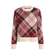 Barbour Pulover Stevie bež/burgund/vinsko rdeča