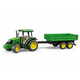 Bruder traktor John Deere 5115 M + prikolica