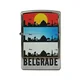 Zippo Upaljač Belgrade, Srebrne boje