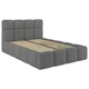 Tapacirani Krevet Cloudy 140/200 cm , siva