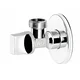 Diamond KOTNI VENTIL PROTI VODNEMU KAMNU ZA PIPE 1/2X3/8