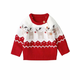 Christmas sweater breeya red