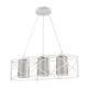 OPVIQ Luster Dratrio Glass White Grey