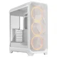 Fractal Design Meshify 3 E-ATX Mid-Tower kućište, belo ARGB kućište, kaljeno staklo FD-C-MES3A-07