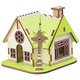 Woodcraft Lesena 3D sestavljanka Ellies house