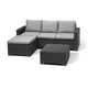 KETER Baštenskia garnitura California 3 seater modular, grafit