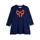 MINI RODINI Vsakodnevna obleka Bow 2515011360 Mornarsko modra Regular Fit