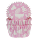 House of Cake Papirnati modelčki za peko Baby Shower - Roza 50 kosov