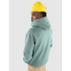 HUF Heat Wave Pulover s kapuco sage