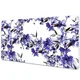Decormat Namizna podloga Modra cvetje 120x60 cm
