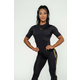 Nebbia Workout Jumpsuit INTENSE Focus Black/Gold M Majica za fitnes