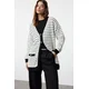Trendyol Black Jacket Look Knitwear Cardigan