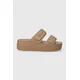 Sneakers Crocs Brooklyn Buckle Low Wedge Latte EUR 41-42