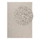 Siva/kremno bela pralna preproga 80x150 cm Rocco Dark Cream – Elle Decoration