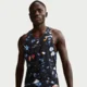 Nike AeroSwift Glam Mens Dri-FIT ADV Running Singlet Black/ Laser Orange M