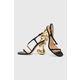 Kožne sandale JW Anderson Bubble Heel boja: crna, ANW42050A