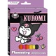 shumee Kuromi St. Majewski SCHOOL flomastri 12 barv